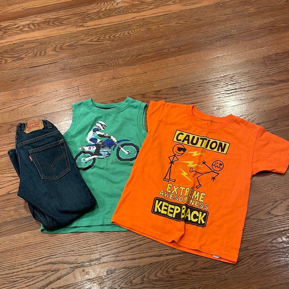 Levi’s 511 slim Jeans Sz 5 boys summer bundle